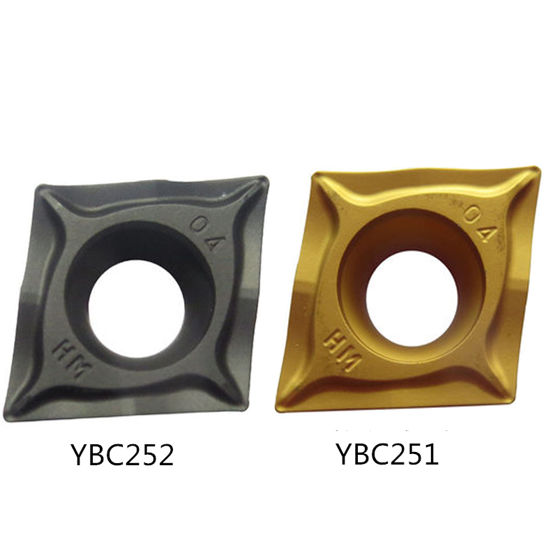 Large rhombus inner hole car knife CCMT120404-HM YBC252 YBC252 CCMT120408 CCMT09 CCMT09-Taobao