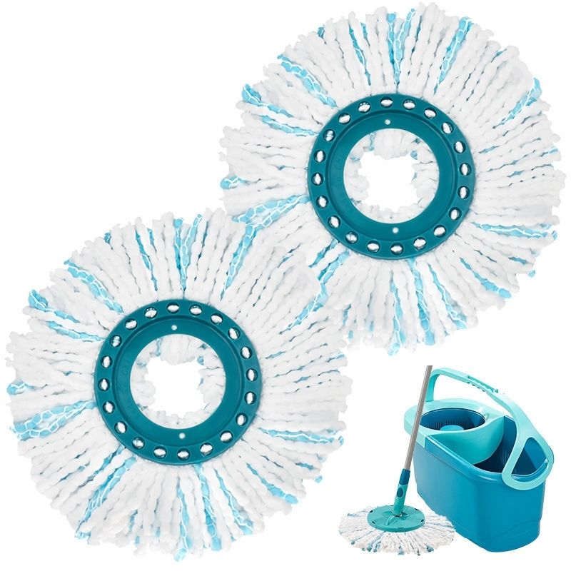Compatible with Leifheit/Lifei Rotating Mop Head, Dry and Wet Dual-Use Microfiber Mop Replacement Head Accessories