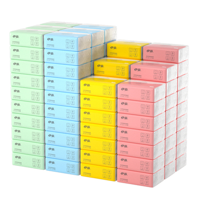 伊薇40包家用原木抽纸巾批发