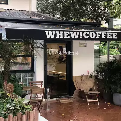 Door-head canopy awning hand-cranked rain shade decoration shed advertising shed French canopy custom-made