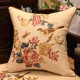 Nguyên Đán gỗ gụ cổ điển sofa gối thêu hoa và đệm bao bọc giường trở lại với lõi back office - Trở lại đệm / Bolsters gối vuông tựa lưng