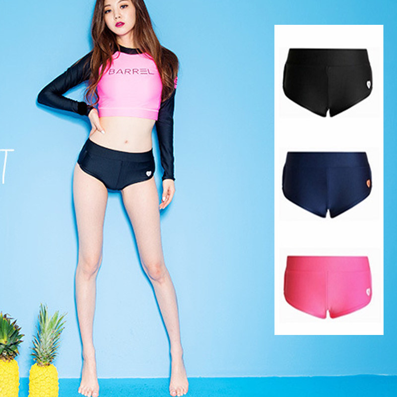 South Korea Two-style diving suit snorkeling shorts sunscreen pants female display slim conservative speed dry jellyfish shorts women