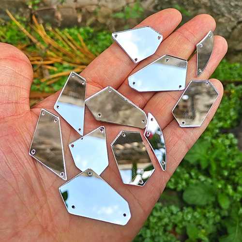 Бесплатная доставка DIY нерегулярное зеркало ручной шва буровой шар для инопланетного объектива.