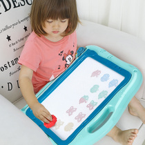 Childrens drawing board magnetic color writing board magnetic pen childrens one or two three-year-old baby graffiti board childrens drawing board