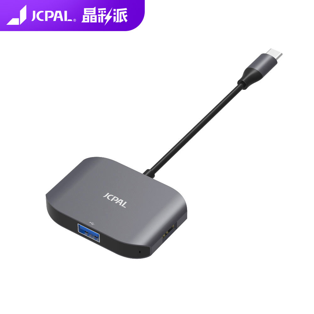 JCPAL Type-C adapter USB-C turn HDMI applicable Apple Huawei Lenovo computer converter