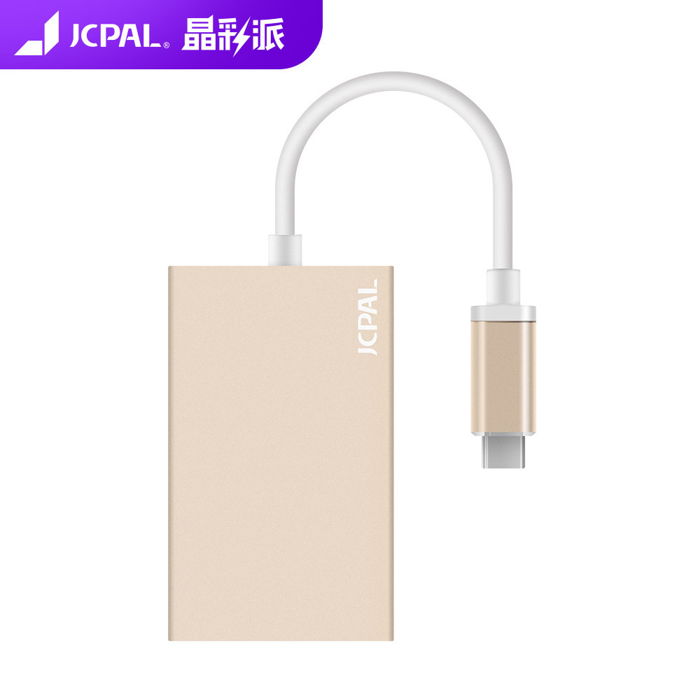 JCPAL Type-C to USB3 0 extension line 4 USB HUB one drag four USB-C extension line