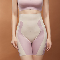 Summer thin high-waisted belly strong plastic pants postpartum shaping waist waist lifting hip slimming underwear