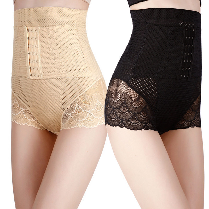 Abdominal pants summer thin section slimming pants to close the small belly strong high waist postpartum body shaping pants to lift the buttocks to close the lower abdomen artifact