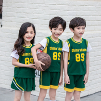 Kindergarten uniform Summer uniform Childrens games Class uniform Cheerleading performance uniform Primary school uniform Basketball suit suit