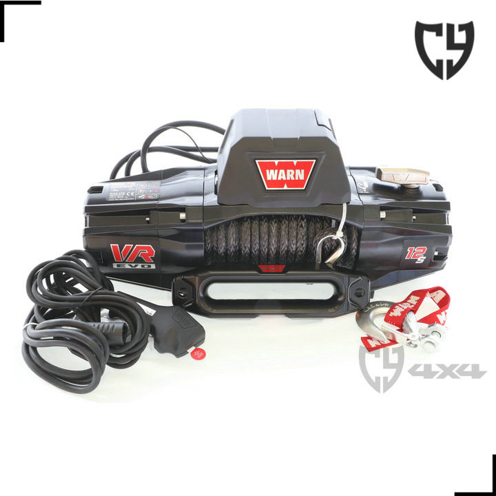 WARN Vaughan winch new EVO12000 pounds nylon rope Y62FJ tank Prado LC200PAJERO