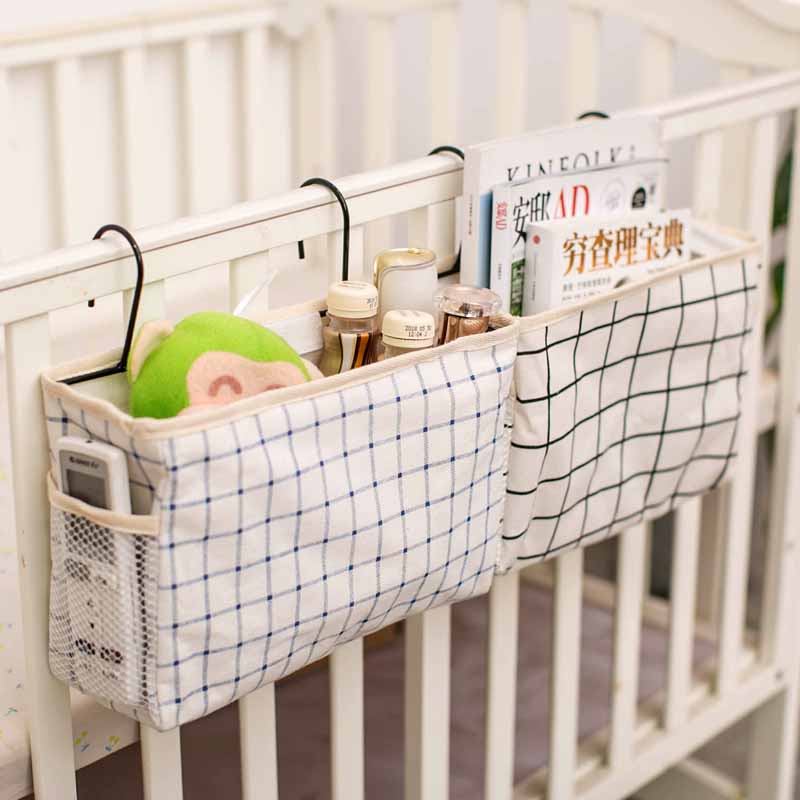 Dormitory Dorm Room Bedside Cell Phone Miscellaneous three-dimensional storage bag Dormitory Containing deity Hanged Fabric storage Hanging bag