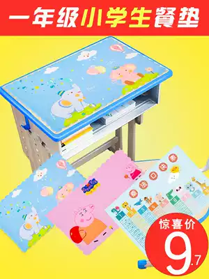 Primary school placemats school Nordic children's table mat lunch insulation mat first grade tablecloth waterproof and oil-proof dining cloth