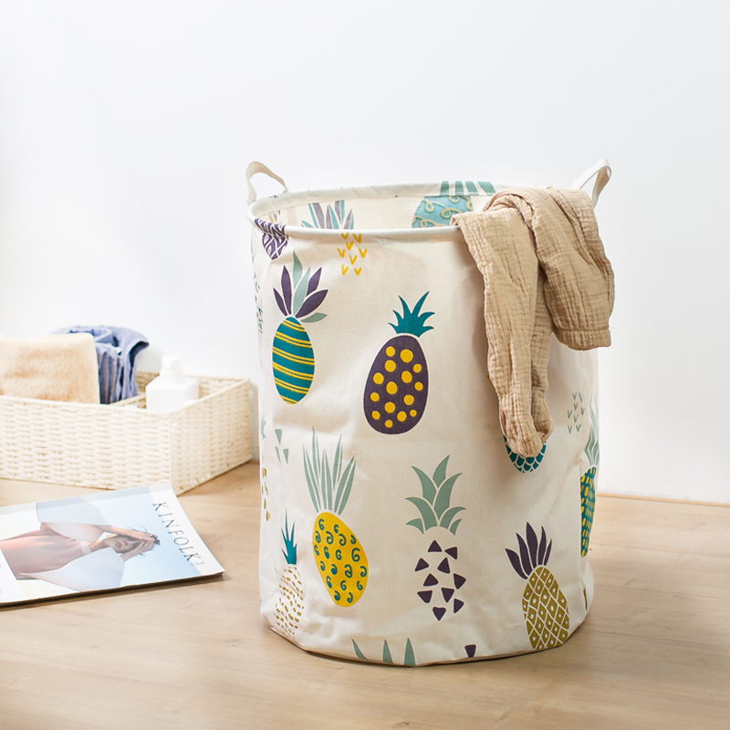 Nordic Cloth folding waterproof containing bucket Dirty Laundry Basket Clothes Frame Containing basket Home Toys laundry Dirty Laundry Basket