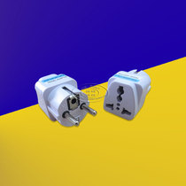 Travel converter Europe Germany France South Korea French standard German standard conversion socket European standard conversion plug