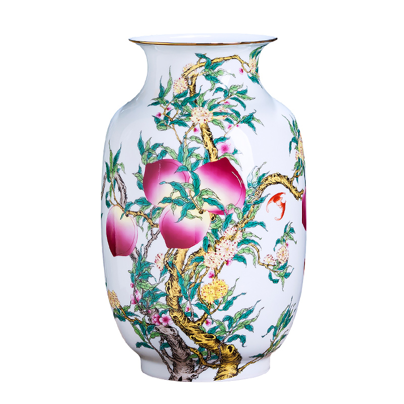 Jingdezhen ceramics, vases, flower arranging Chinese style household furnishing articles, the sitting room porch TV ark, wine ark, adornment porcelain