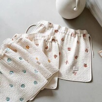 South Korea Embroidery Small Bear Pattern Children Car Sun Shade Universal Quilted Sunscreen Sunscreen Light Thickened