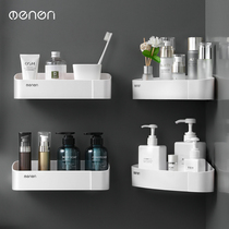 Bathroom Bathroom shelf Wall-mounted non-perforated toilet corner toilet bath washstand Triangle storage rack