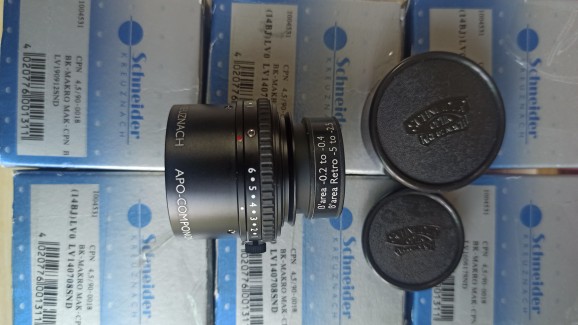 Schneider APO-COMPONON HM 4 5 90 MC industrial lens brand new one