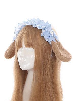 taobao agent [Dear Dolls] Bear original lolita daisy cloth puppet angel head hoop