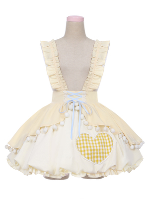 taobao agent [Dear Dolls] Original Lolita Star Month Magic Magic makes the bud SK back skirt