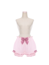 (to Alice) C5641 Original Black Sugar Popo Butterfly Girl Sleep Set Pumpkin Pants