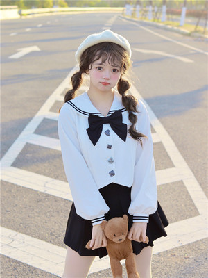 taobao agent [To Alice] J843 original Alice Rabbit ear uniform top