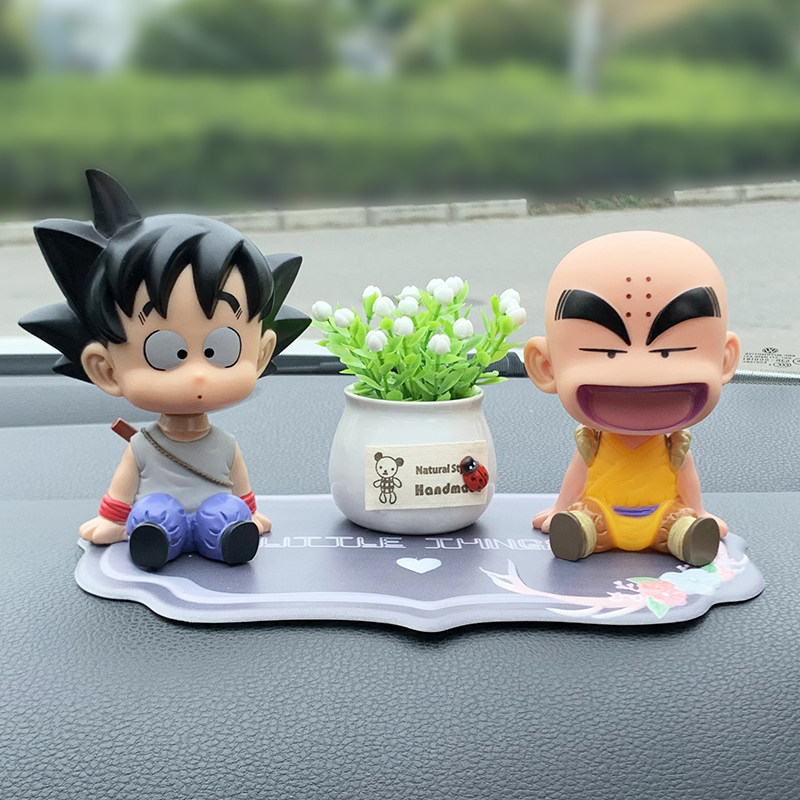 Creative car accessories Dragon Ball Xiao Wukong car ornaments shaking his head car doll cartoon car interior decoration car supplies