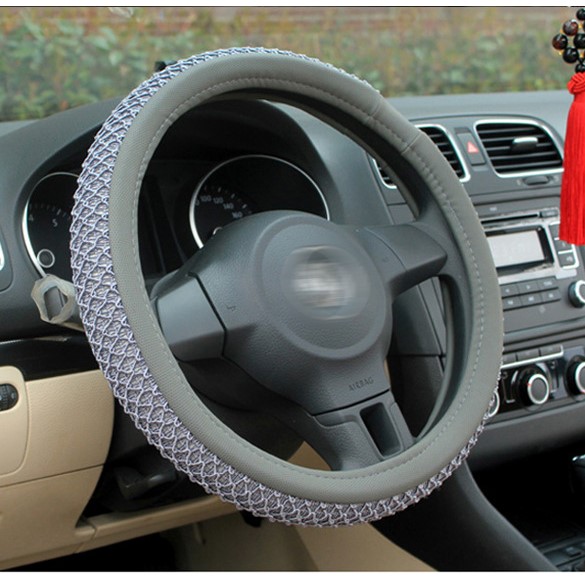 Summer steering wheel cover anti-slip ice silk car handlebar cover suitable for new speed Tenglang Golf Yatloft