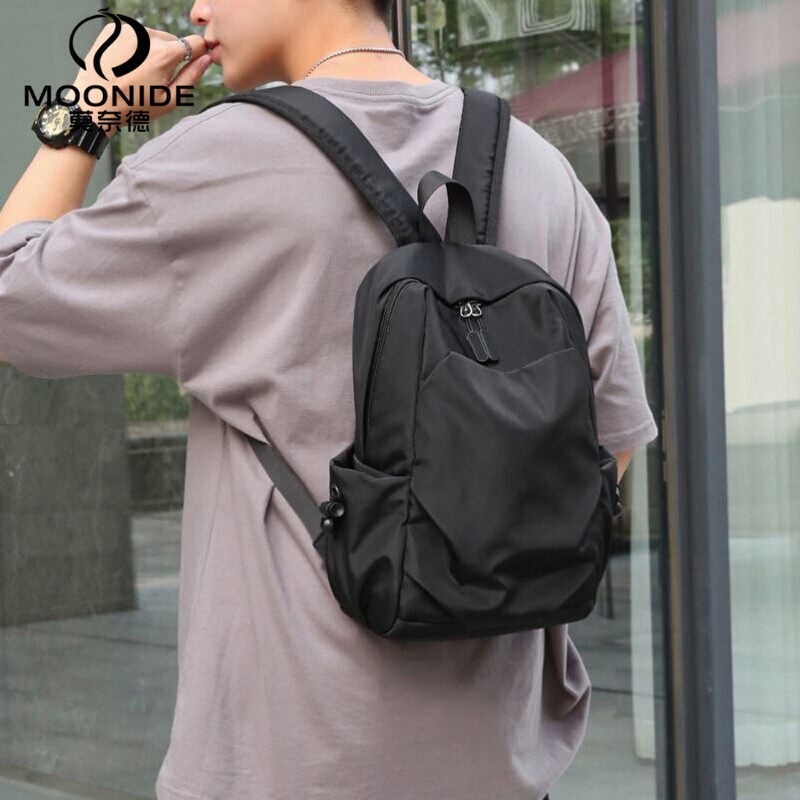 Monade Men's New Backpack Mini Small Backpack Trendy Lightweight School Bag Casual Travel Bag Monade Men's New Backpack Mini Small Backpack Trendy Lightweight School Bag Casual Travel Bag