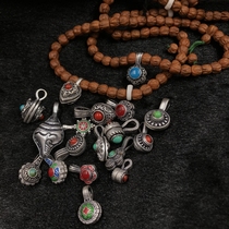 Tibetan Vajra Bodhi beads pure white copper counter clip diy accessories bracelet pure copper counting clip