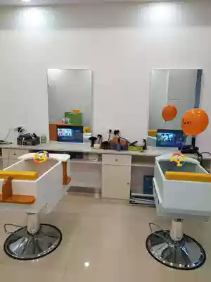 Children's shop mirror table mirror chair factory direct multimedia TV mirror table new products New