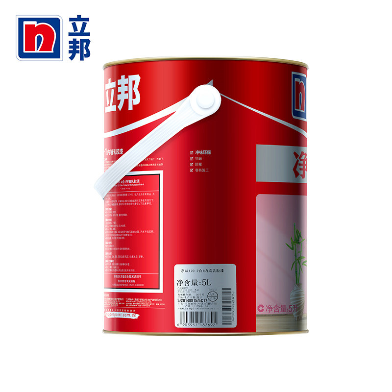 �����Άζ120����һ��ǽǽ�����ɫ�齺����5L