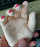 Детская чернильная подушечка, отпечатки рук и ног, памятная модель рук