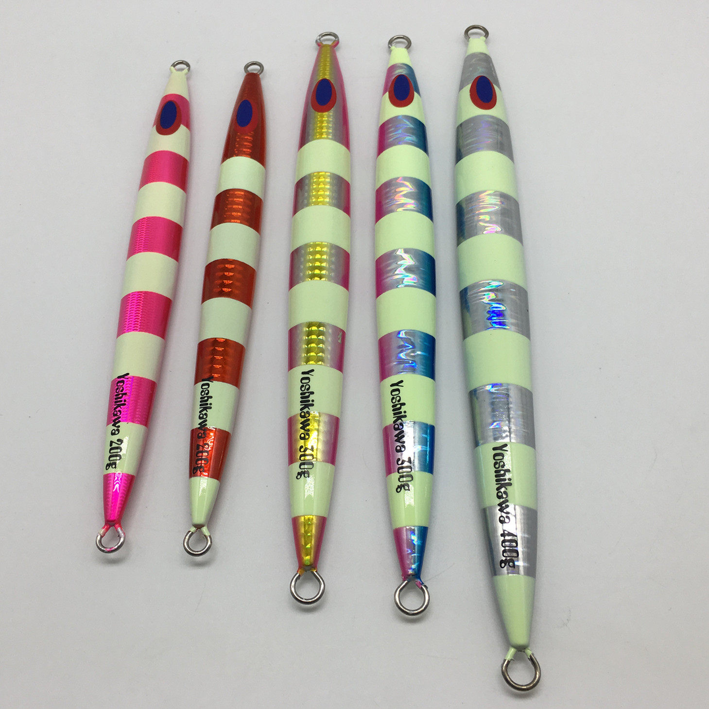 Yoshikawa sea fishing boat fishing iron plate road sub-bait speed sinking night light laser 150~400g fast pumping south oil deep sea