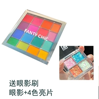 Блестки для ногтей, 16 цветов, 1 оттенок, 4 цветов