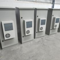 Customized air conditioner outdoor rainproof cabinet 22U 19-inch stainless steel outdoor rainproof cabinet outdoor rainproof box