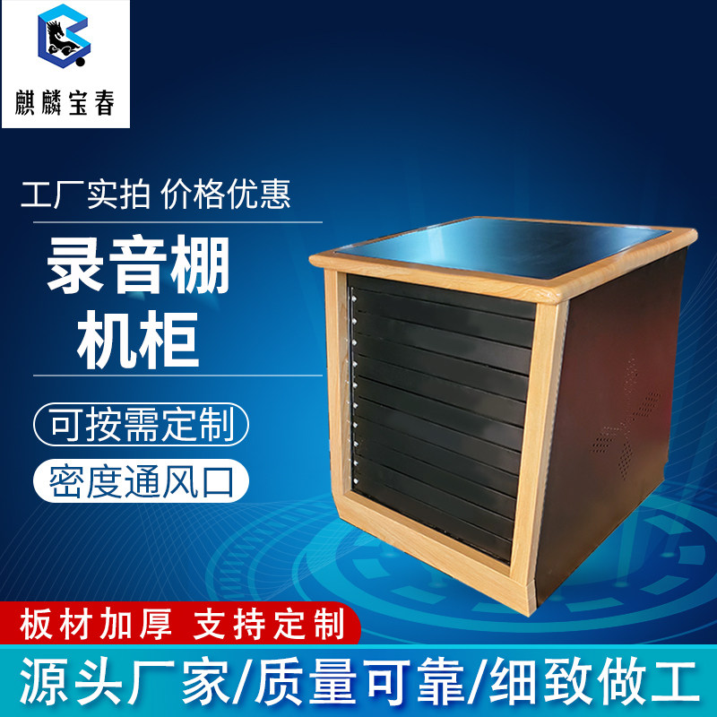 Recording studio cabinet arranger work table side cabinet chassis table 12u music console audio table customization