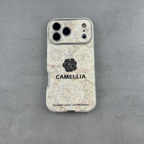 Black Embossed Cross Leather iPhone Case