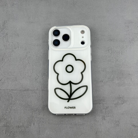 Black Embossed Cross Leather iPhone Case