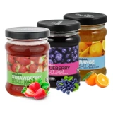 Таиланд импортированный Battia Blueberry+Strawberry+Assorted Jam 240gx3 набор бутылок для завтрака соус хлеб хлеб