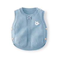 Синяя галстук-бабочка