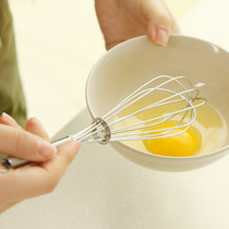 Whisk manual household stainless steel ceramic stirrer Kitchen egg whisk Cream batter egg stirrer