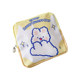 Pearl zipper cotton bag, aunt's napkin storage bag, cute menstrual bag, portable students bag, ຖົງໃສ່ຜ້າອະນາໄມ