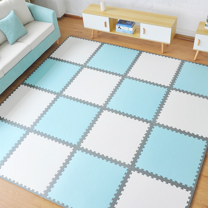 Rainbow Kingdom Splicing Foam Ground Mat Dormitory Kindergarten Puzzle Children Crawl Mat Bedroom Damp floor cushion 60