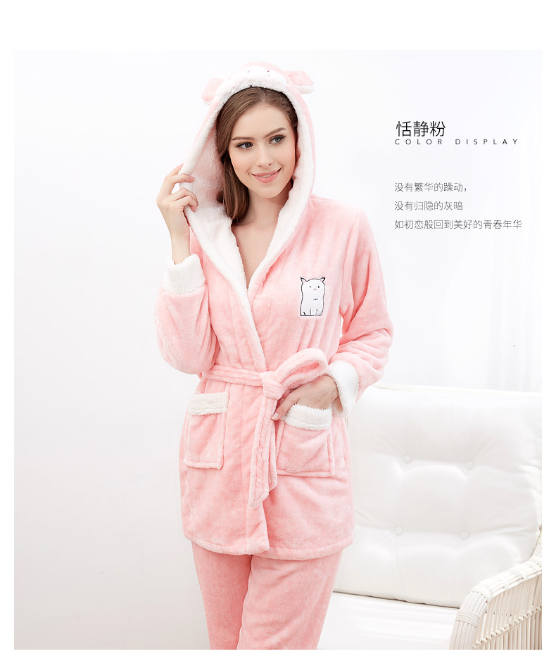 Pyjama pour femme à manches longues - Ref 2992377 Image 11