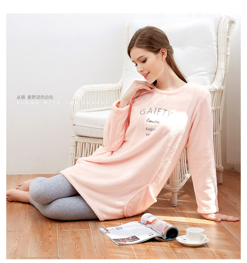 Pyjama pour femme à manches longues - Ref 2992375 Image 9