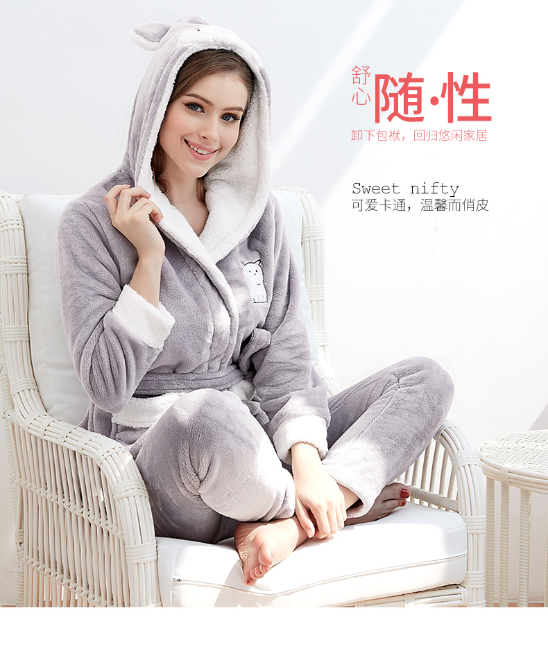 Pyjama pour femme à manches longues - Ref 2992377 Image 6