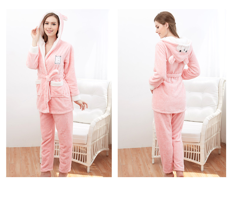 Pyjama pour femme à manches longues - Ref 2992377 Image 13