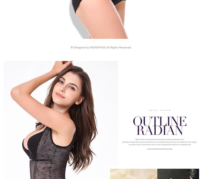 Sous-vêtement minceur luxueux en spandex - Ref 691667 Image 13