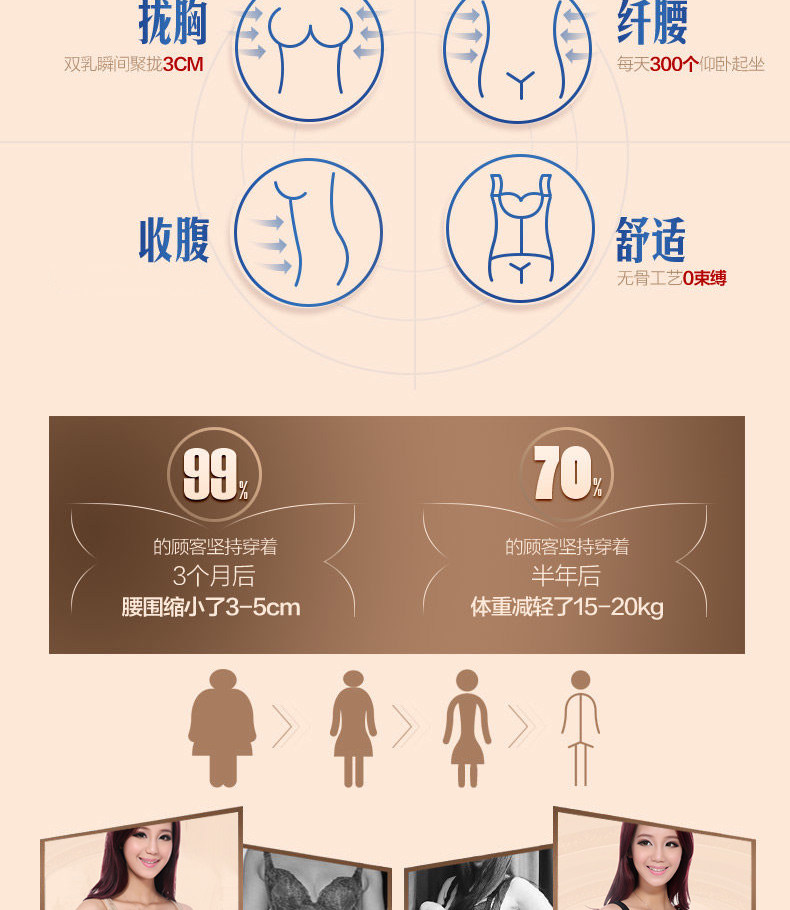 Sous-vêtement minceur en spandex - Ref 707226 Image 7